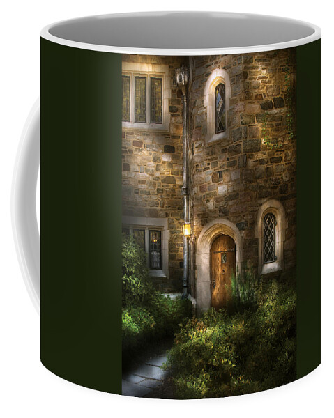 Savad Coffee Mug featuring the photograph Castle - Enter if you Dare by Mike Savad