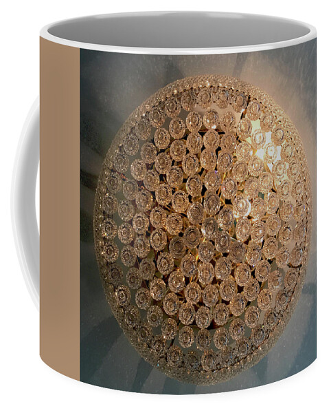 Chandelier Coffee Mug featuring the photograph Castle Banquet 01 by Annette Hadley