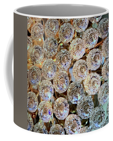 Chandelier Coffee Mug featuring the photograph Castle Banquet 02 by Annette Hadley