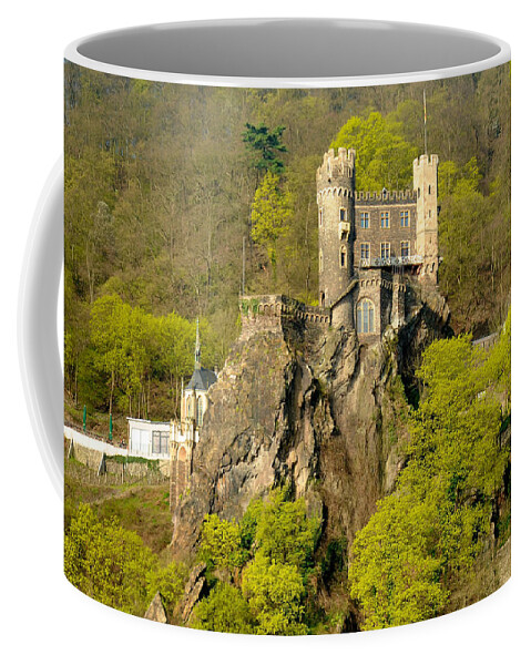 Photograph Coffee Mug featuring the photograph Castle on a Rock by Richard Gehlbach
