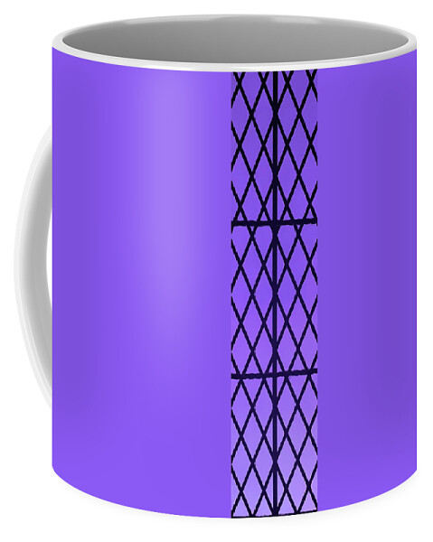 Window Coffee Mug featuring the photograph Castle Window Purple by Aimee L Maher ALM GALLERY