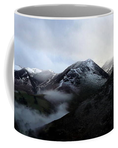 Nature Coffee Mug featuring the photograph Catbells small panorama by Lukasz Ryszka