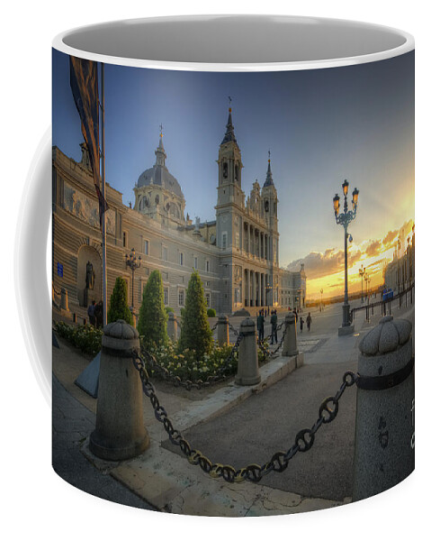 Yhun Suarez Coffee Mug featuring the photograph Catedral de la Almudena by Yhun Suarez