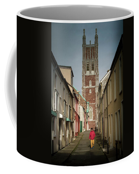 Cathedral Coffee Mug featuring the photograph Cathedral Avenue by Mark Callanan