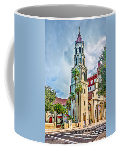 Saint Augustine Coffee Mug featuring the photograph Cathedral Basilica by Anthony Baatz