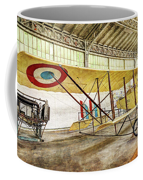 Caudron G3 Coffee Mug featuring the photograph Caudron G3 - Vintage by Weston Westmoreland