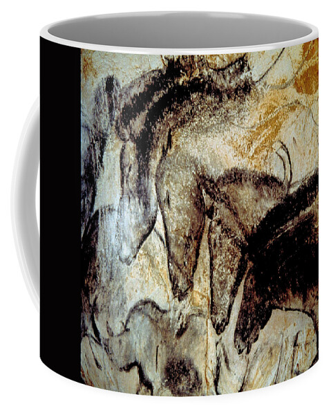 Cave Art Coffee Mug featuring the photograph Cave Painting 4 by Andrew Fare