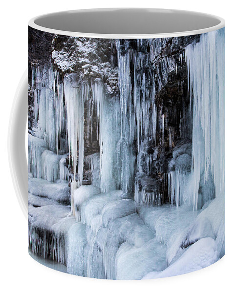 Abisko Coffee Mug featuring the photograph Caves of Ice by Alex Lapidus