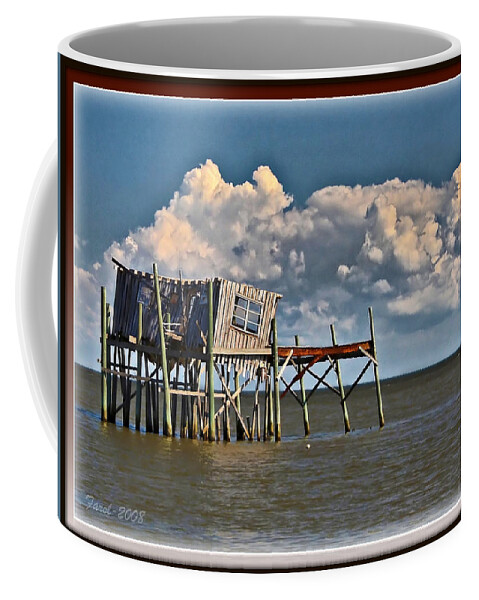 Cedar Key Coffee Mug featuring the photograph Cedar Key Honeymoon Shack I by Farol Tomson