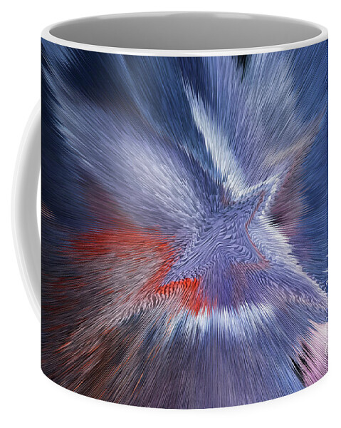 Abstract Coffee Mug featuring the photograph Celebrate by Mike Eingle