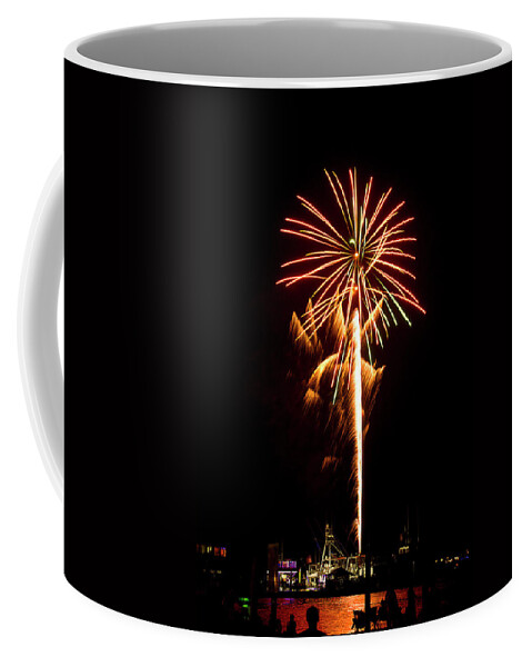 Fireworks Coffee Mug featuring the photograph Celebration Fireworks by Bill Barber