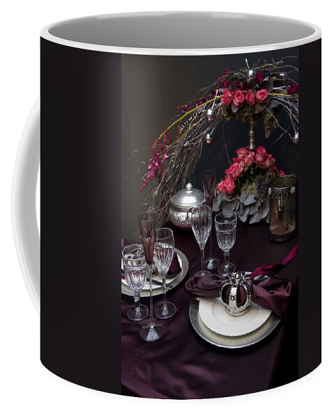 Celebration Coffee Mug featuring the photograph Celebration Table by Ariadna De Raadt