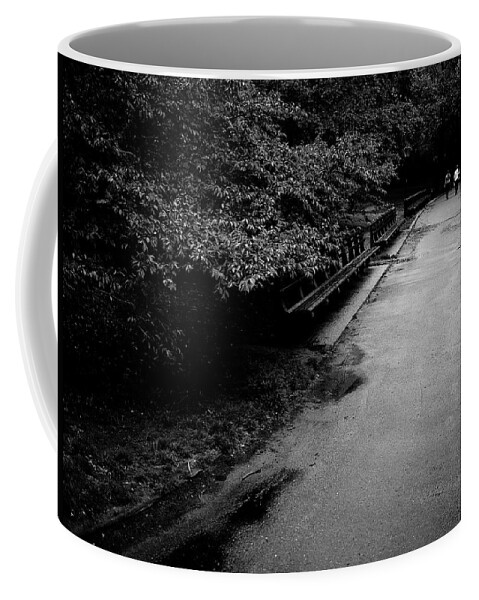 Central Park Coffee Mug featuring the photograph Central Park Path 6 by M G Whittingham