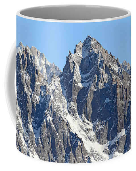 Mountain Coffee Mug featuring the photograph Chamonix- Mountaineers Paradise by Pat Speirs