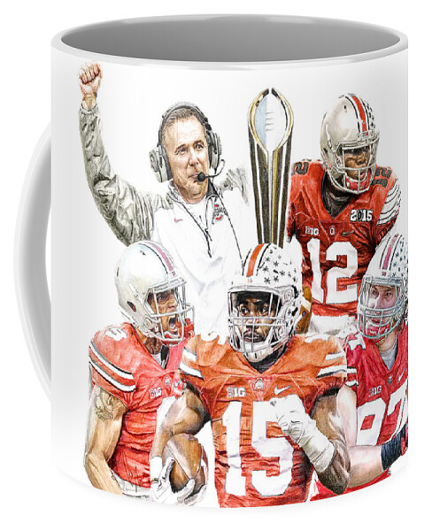 Sports Coffee Mug featuring the digital art Champions by Bobby Shaw