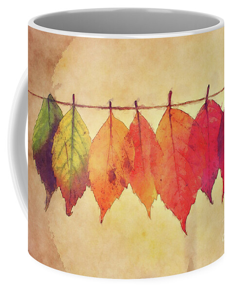 Seasons Coffee Mug featuring the digital art Change of Season by Phil Perkins