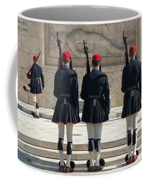 Change Coffee Mug featuring the photograph Changing of the Guards by Travis Rogers