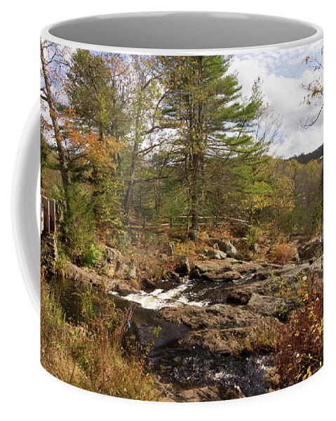 Chapman Falls Coffee Mug featuring the photograph Chapman Falls by Kirkodd Photography Of New England