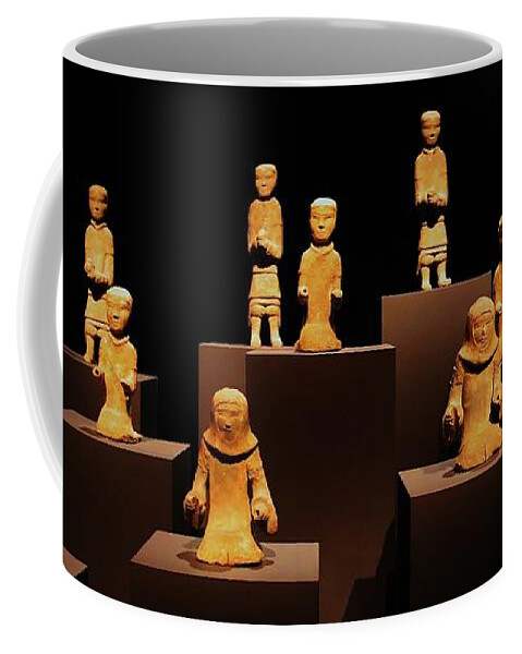 Met Coffee Mug featuring the photograph Chariot Warriors by Christopher James
