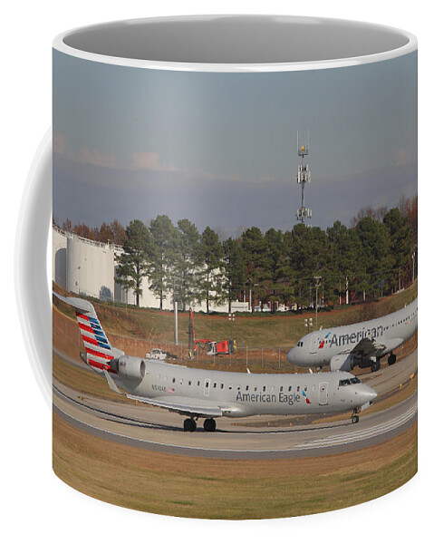 Charlotte Douglas International Airport Coffee Mug featuring the photograph Charlotte Douglas International Airport 21 by Joseph C Hinson