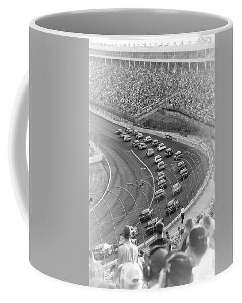 Racetrack Coffee Mug featuring the photograph A Day At The Racetrack #2 by Karol Livote
