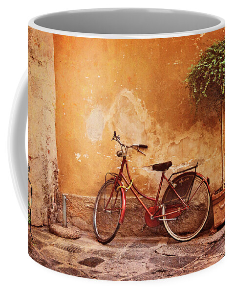 Italy Coffee Mug featuring the photograph Charming Lucca by Jill Love