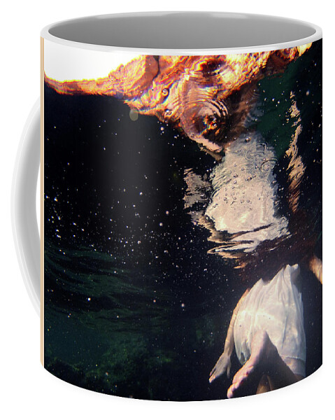 Swim Coffee Mug featuring the photograph Chasing Sirens by Gemma Silvestre