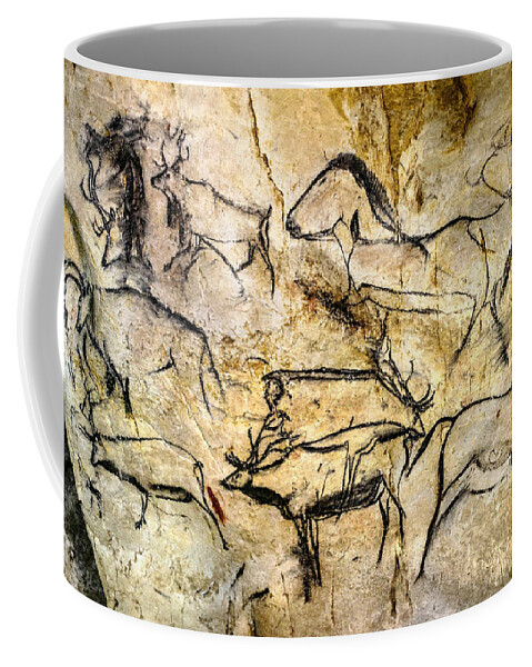 Chauvet Deer Coffee Mug featuring the digital art Chauvet Deer by Weston Westmoreland