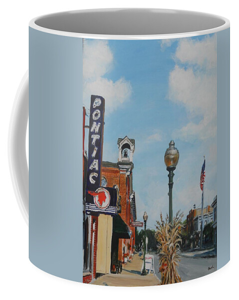 Cityscape Coffee Mug featuring the painting Chelsea by William Brody