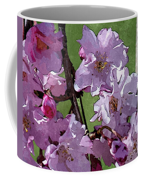 Cherry Coffee Mug featuring the photograph Cherry Blossoms 2 by Karin Everhart