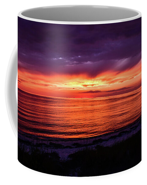 Chesapeake Coffee Mug featuring the photograph Chesapeake Bay Sunset by Nicole Lloyd