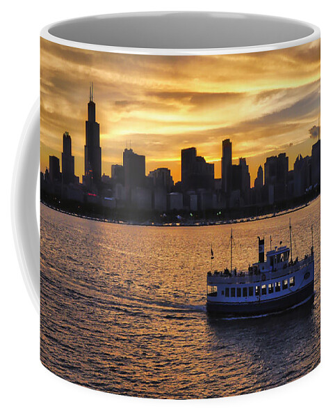 Chicago Coffee Mug featuring the photograph Chicago Beauty by John Hansen