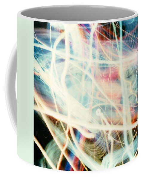 Squares Coffee Mug featuring the photograph Chicago lights 1 by JC Armbruster