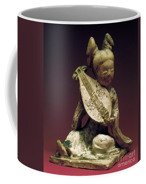 10th Century Coffee Mug featuring the photograph China: Musician by Granger