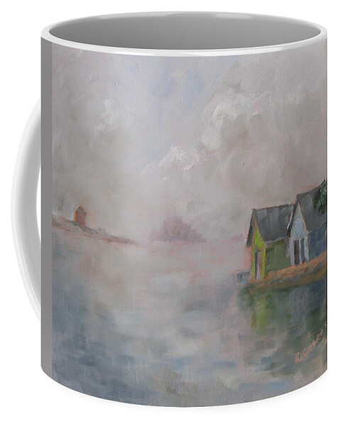 1 Coffee Mug featuring the painting Chippewa Bay by Susan Richardson