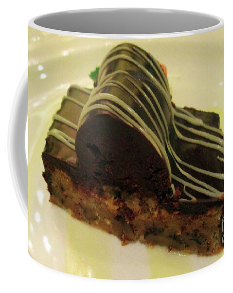 Food Coffee Mug featuring the photograph Chocolate Wave by Randall Weidner