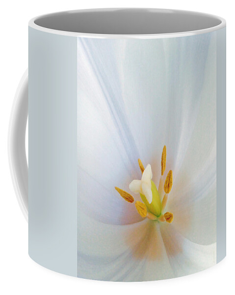 Tulip Coffee Mug featuring the photograph Christened Tulip by Gwyn Newcombe
