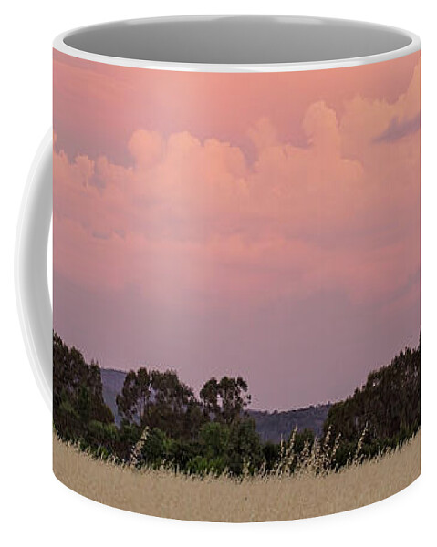 Sunset Coffee Mug featuring the photograph Christmas Eve in Australia by Linda Lees