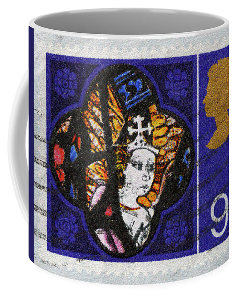 Christmas Coffee Mug featuring the photograph Christmas postage stamp by Paul W Faust - Impressions of Light