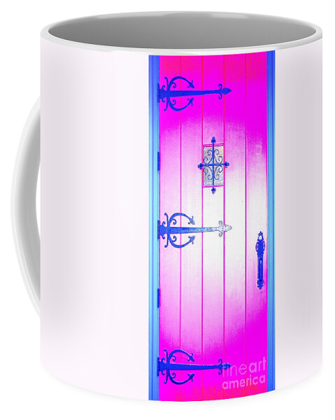 Church Coffee Mug featuring the photograph Church Door by Merle Grenz