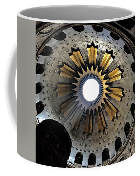 East Jerusalem Coffee Mug featuring the photograph Church of the Holy Sepulchre by Al Swasey