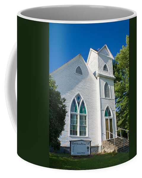 Church Coffee Mug featuring the photograph Church of the Living God by Douglas Barnett