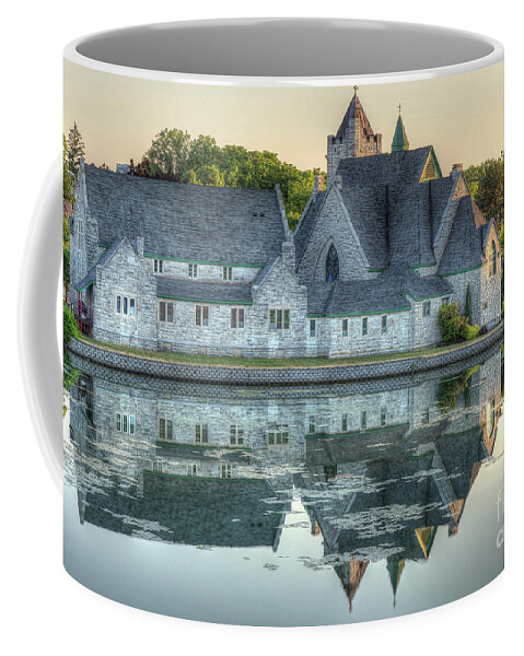 Church Coffee Mug featuring the photograph Church Reflection by Rod Best