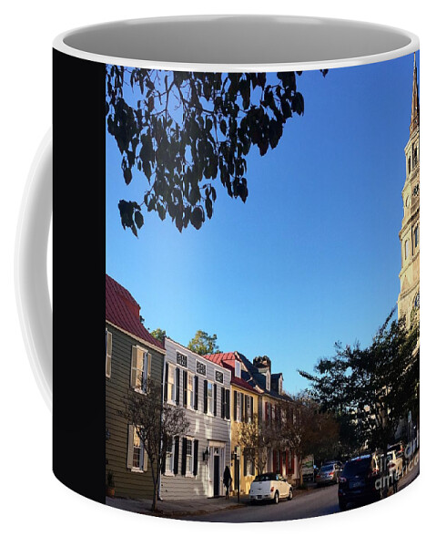 Church Street Coffee Mug featuring the photograph Church Street by Flavia Westerwelle