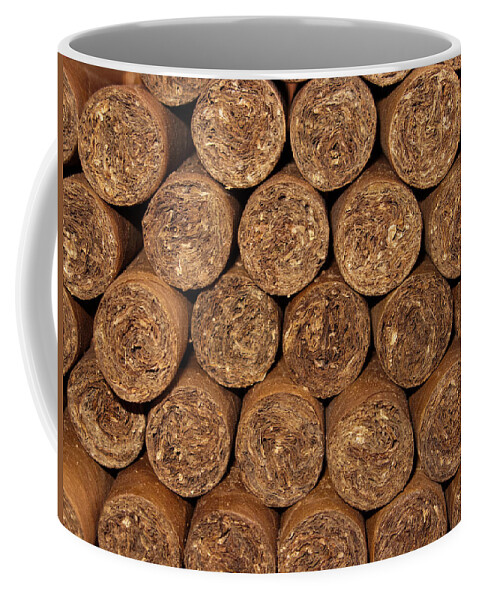 Cigars Coffee Mug featuring the photograph Cigars 262 by Michael Fryd