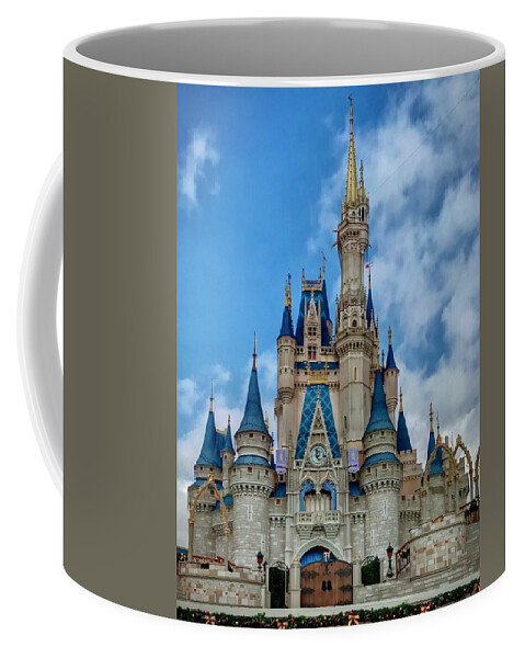 Castle Coffee Mug featuring the photograph Cinderella Castle by Chris Montcalmo