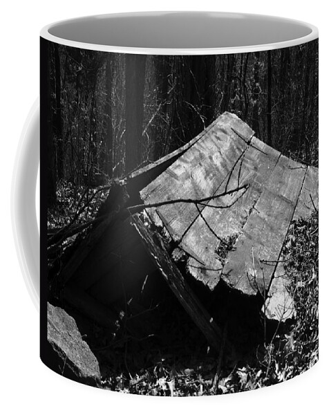 Ansel Adams Coffee Mug featuring the photograph Cindy Outhouse by Curtis J Neeley Jr