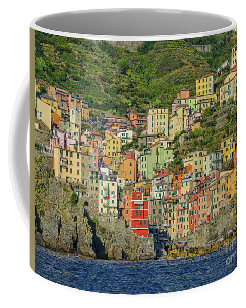 Cinque Terre Coffee Mug featuring the photograph Cinque Terre, Italy by Maria Rabinky