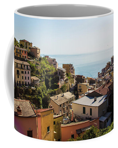 Canon Coffee Mug featuring the photograph Cinque Terre Riomaggiore by John McGraw