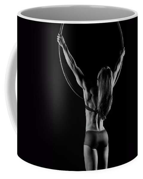 Hoop Coffee Mug featuring the photograph Circle and Strength by Monte Arnold